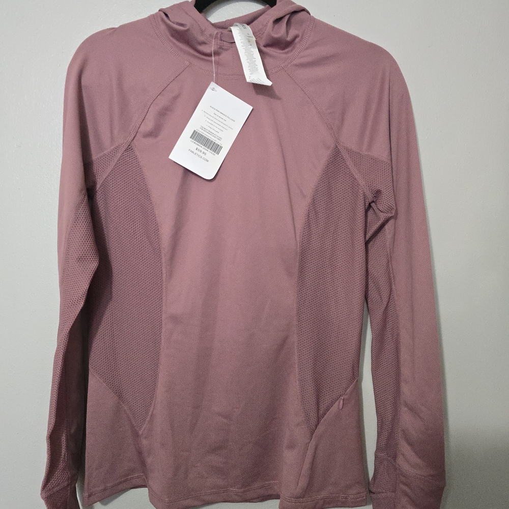 Fabletics Mauve Performance Pullover